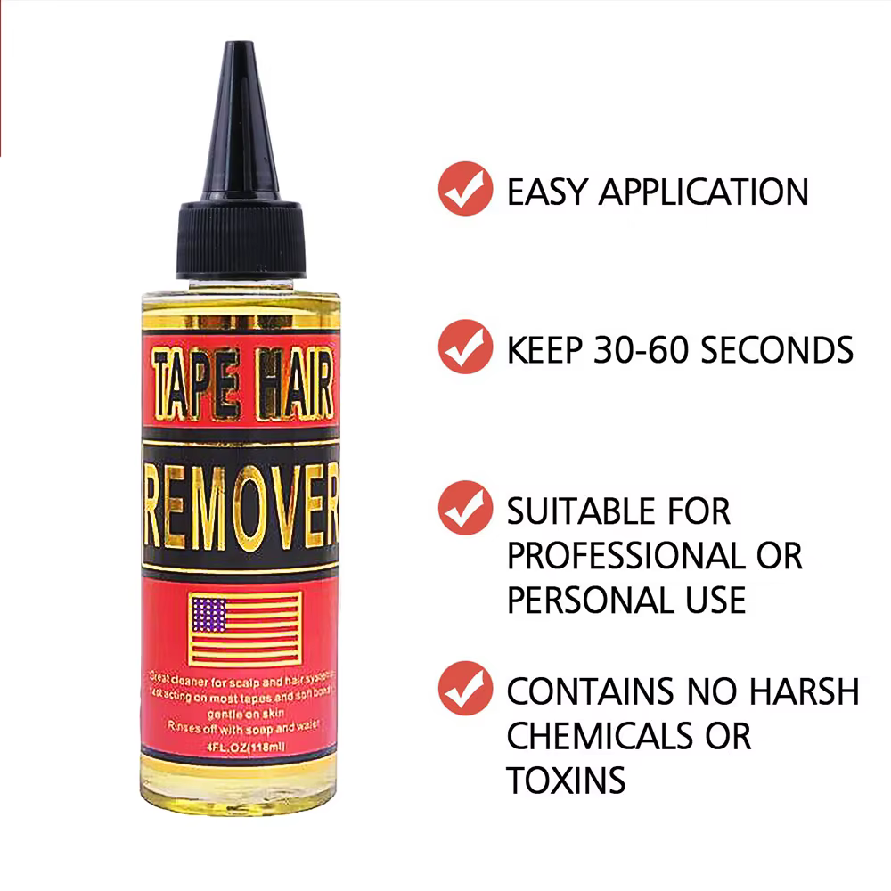Dissolvant de ruban adhésif pour extensions 118ML