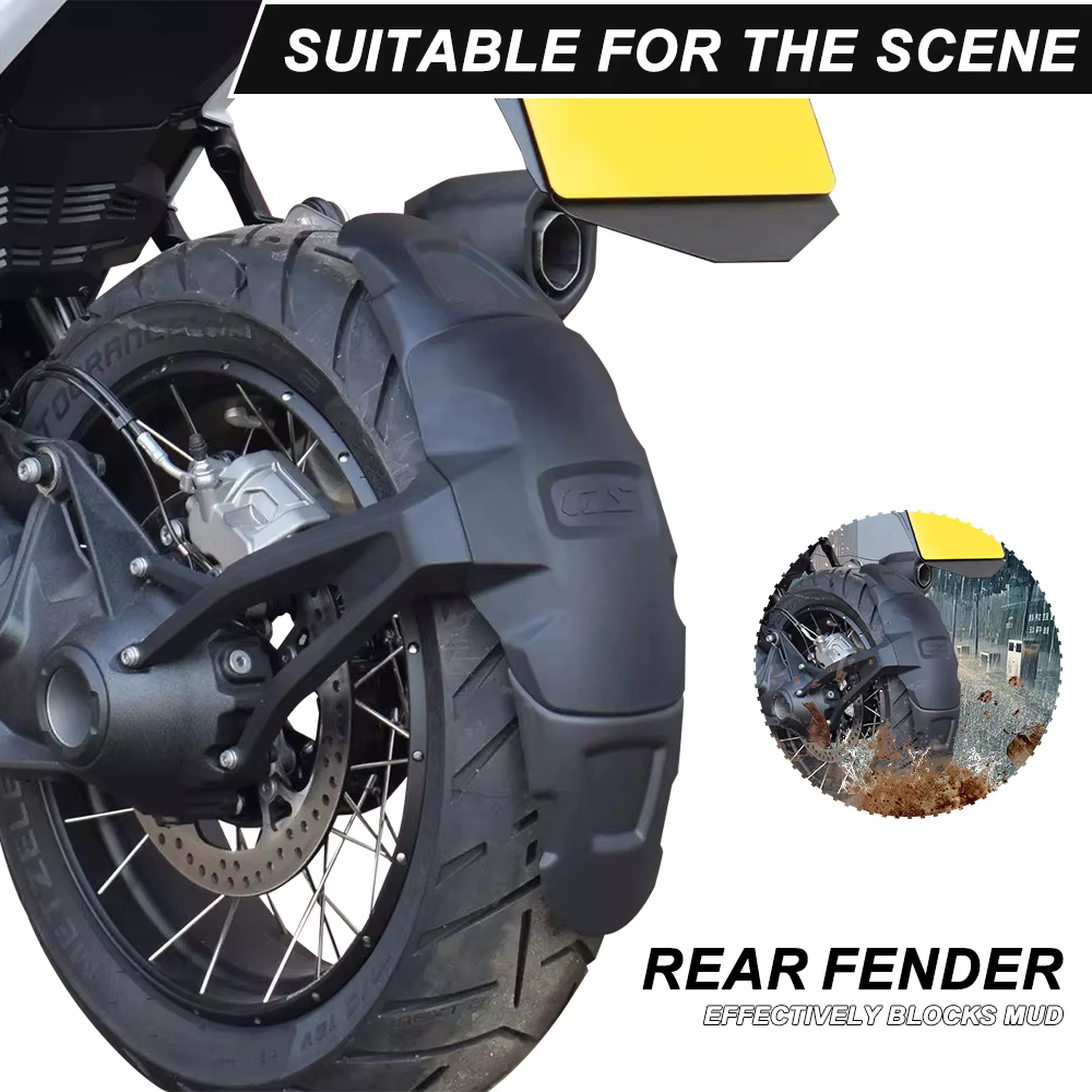 Extension de protection de pulvérisation de roue arrière de moto, pour BMW R1300 GS R1300GS Adventure R 1300 GS ADV GS1300, accessoires d'extension de garde-boue