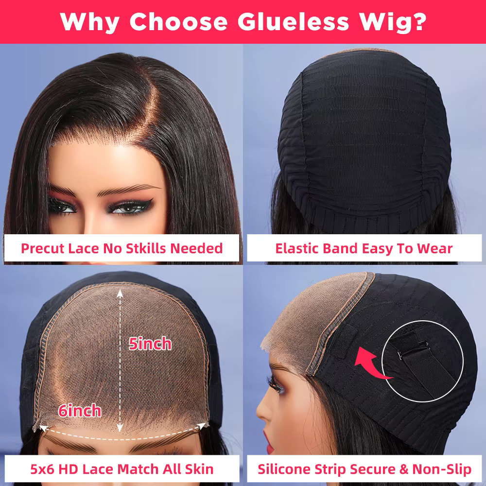 Perruque Lace Frontal Wig naturelle 4x4