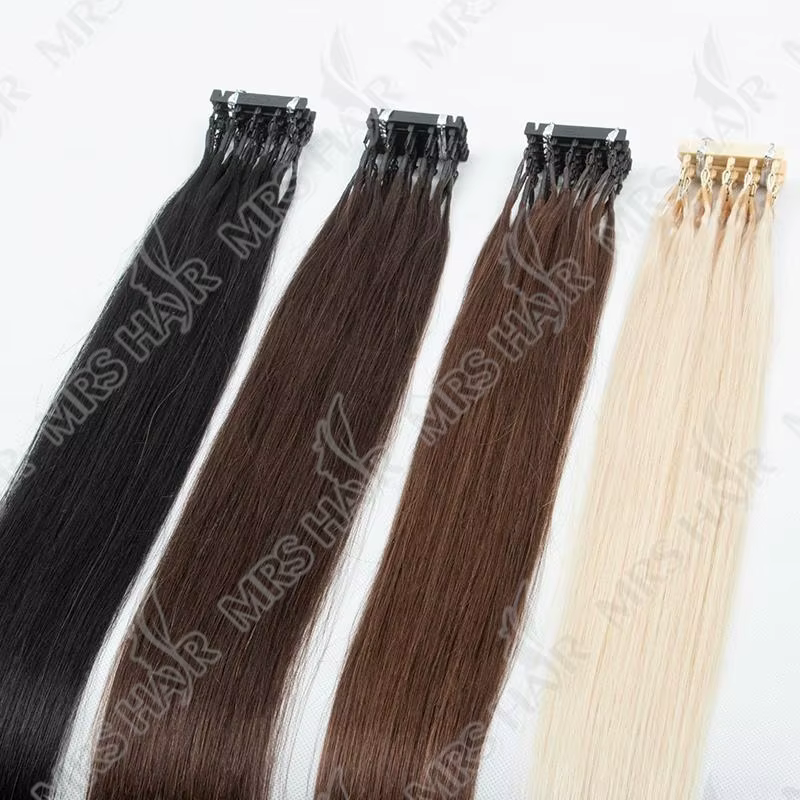Extensions capillaires 6D en cheveux humains non-Remy