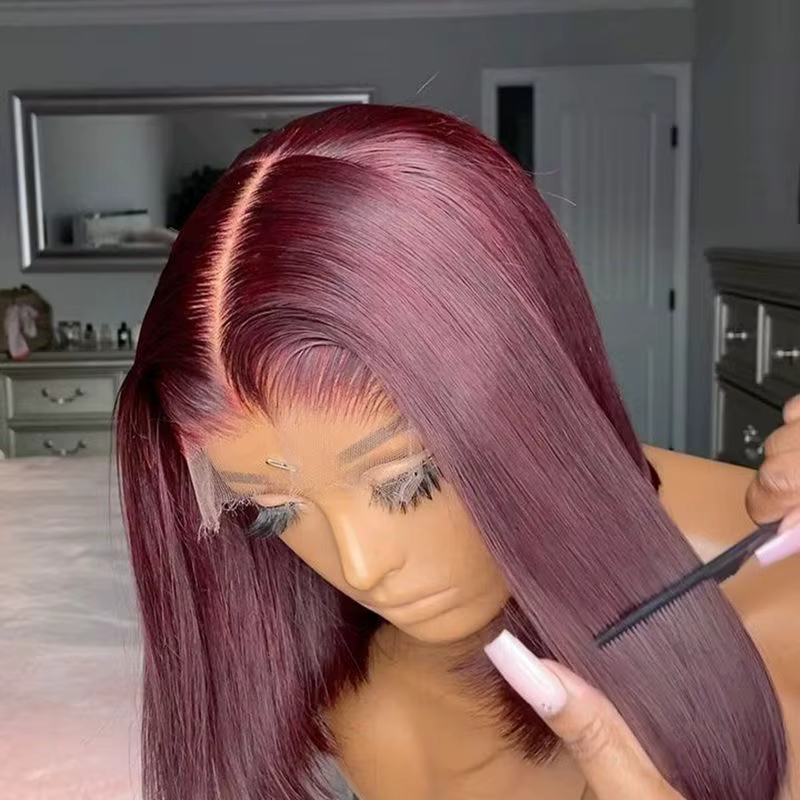 Perruque Bob Lace Frontal Wig sans colle