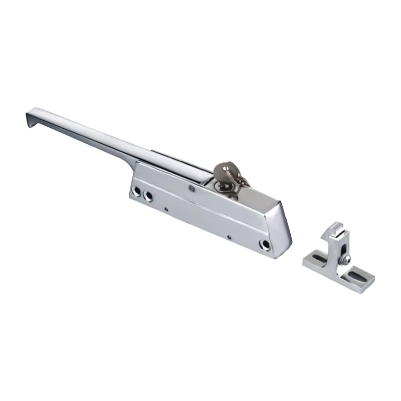 Poignée de porte de réfrigérateur en alliage de zinc, hauteur réglable, adaptée aux fours, aux appareils de cuisine et aux équipements frigorifiques