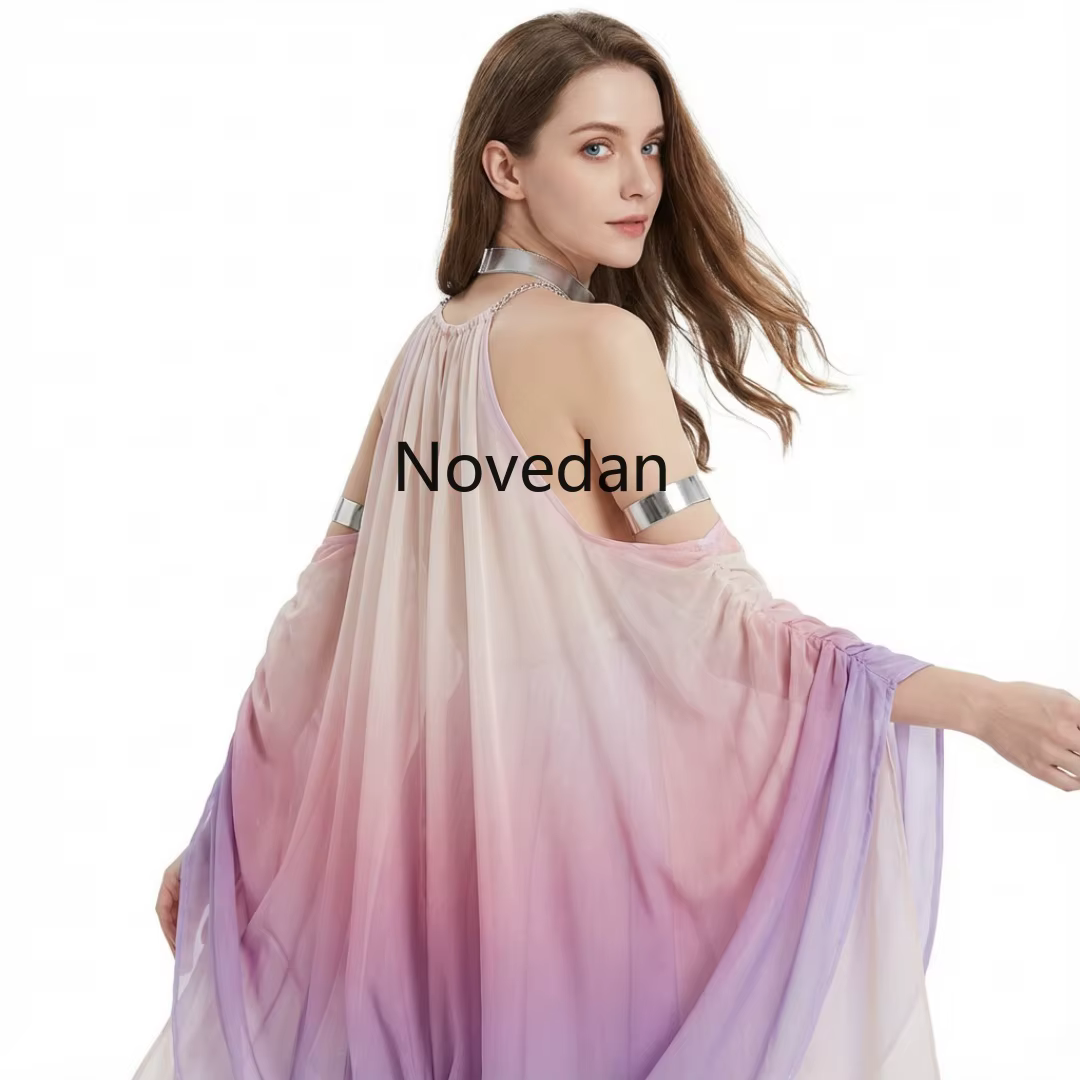 Costume de cosplay Padmé Amidala avec perruque