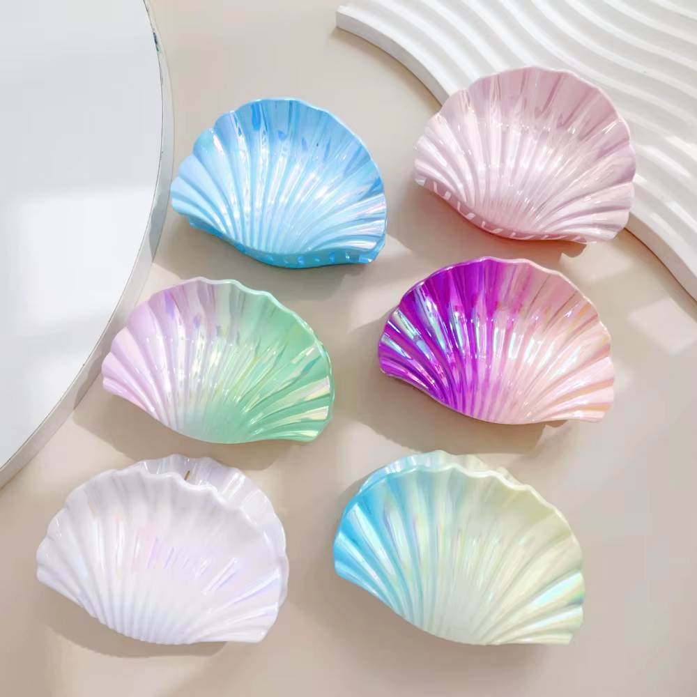 Pinces à cheveux en PVC pour femmes