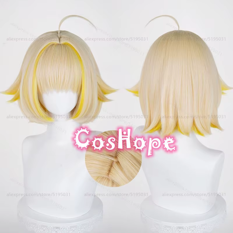 Elegg – perruque synthétique courte de 34cm