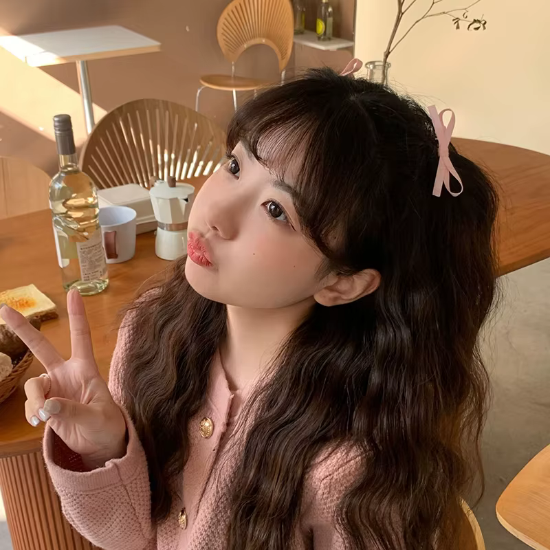 Pince à cheveux élégante pour franges