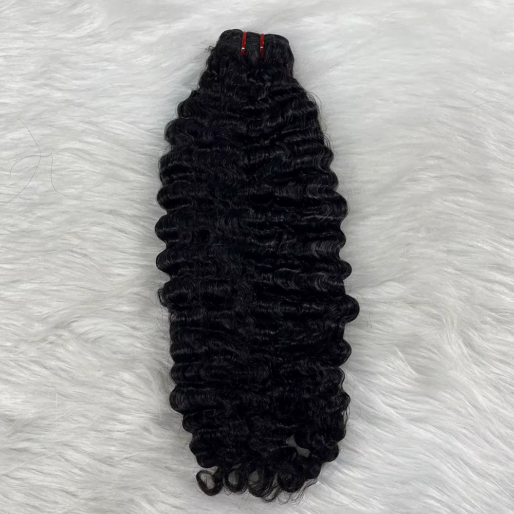 Extensions de cheveux bouclés sans nœuds de 16 à 26 pouces
