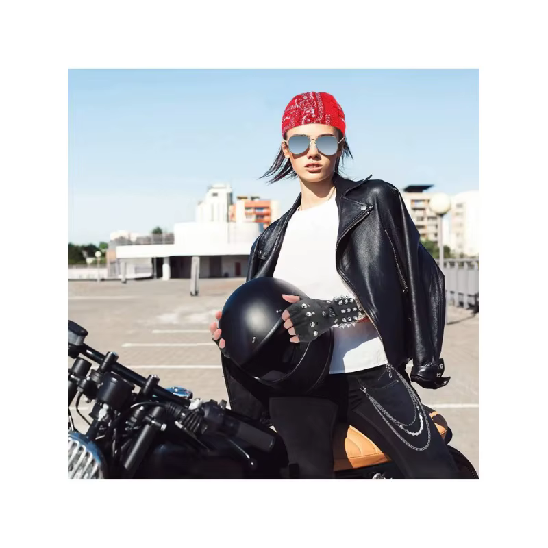 Perruque RapMetal Hiphelicopter avec Bandana pour Homme et Femme