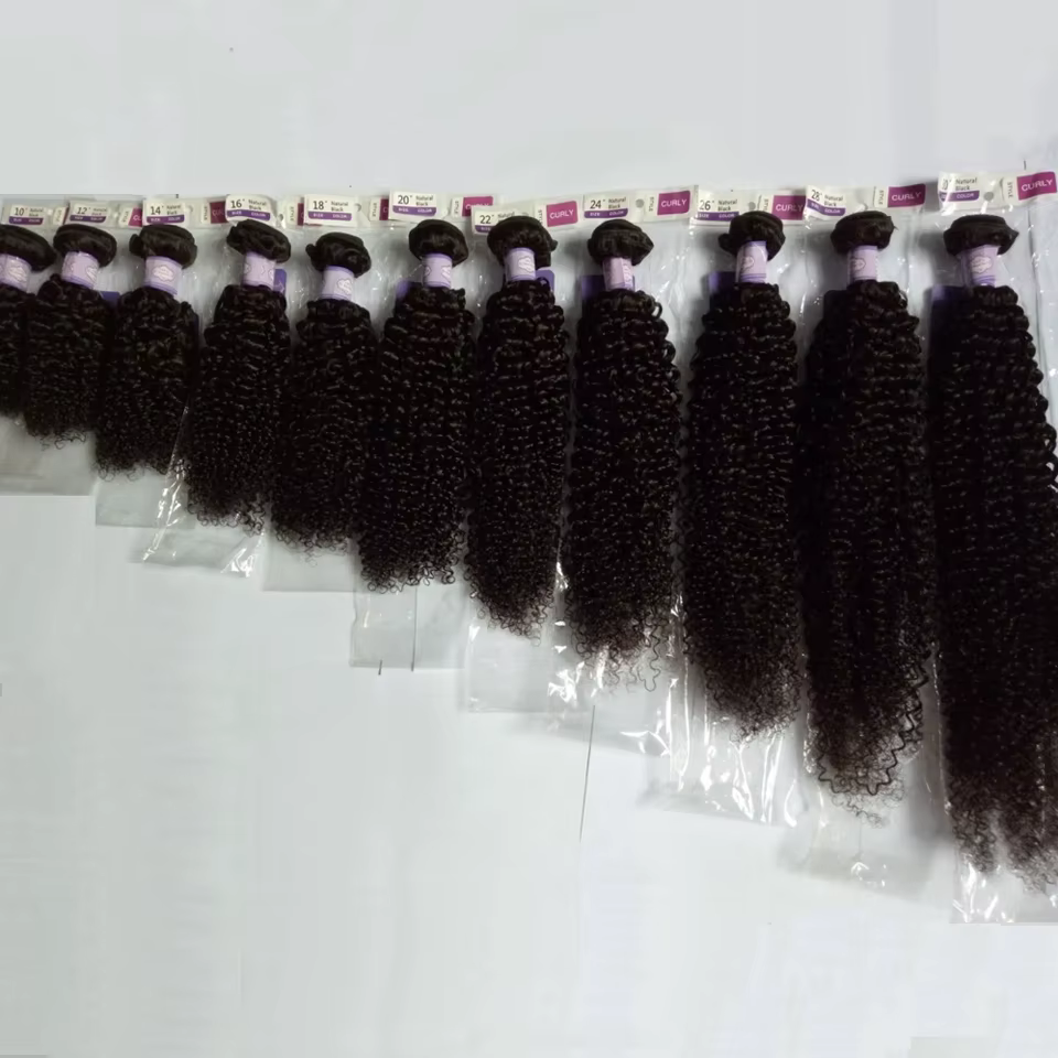 BINF cheveux crépus bouclés paquets