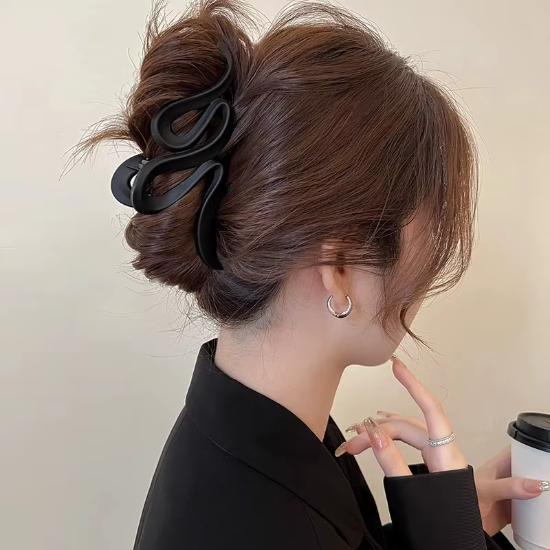 Pinces à cheveux en acrylique pour femmes