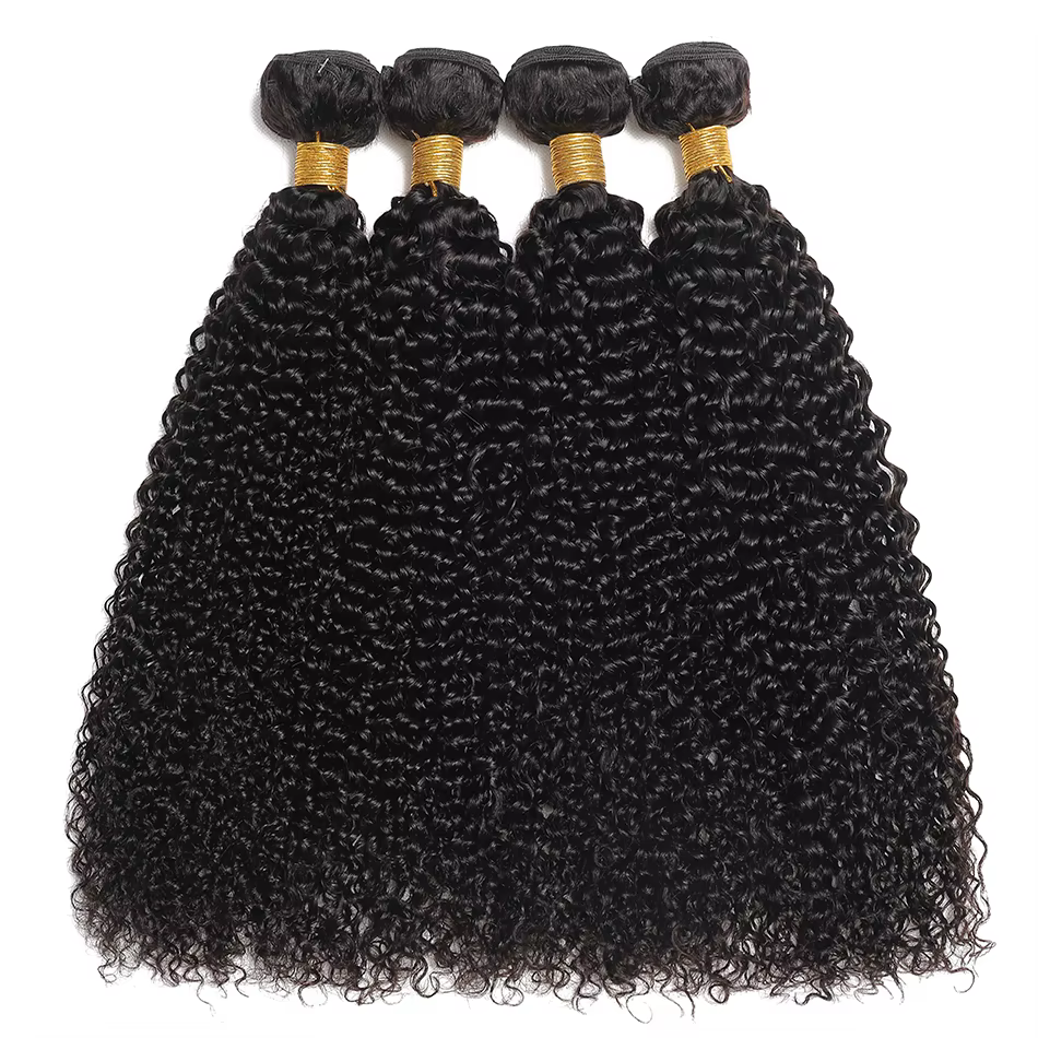 Extensions de Cheveux Humains Indiens Afro Kinky Curly