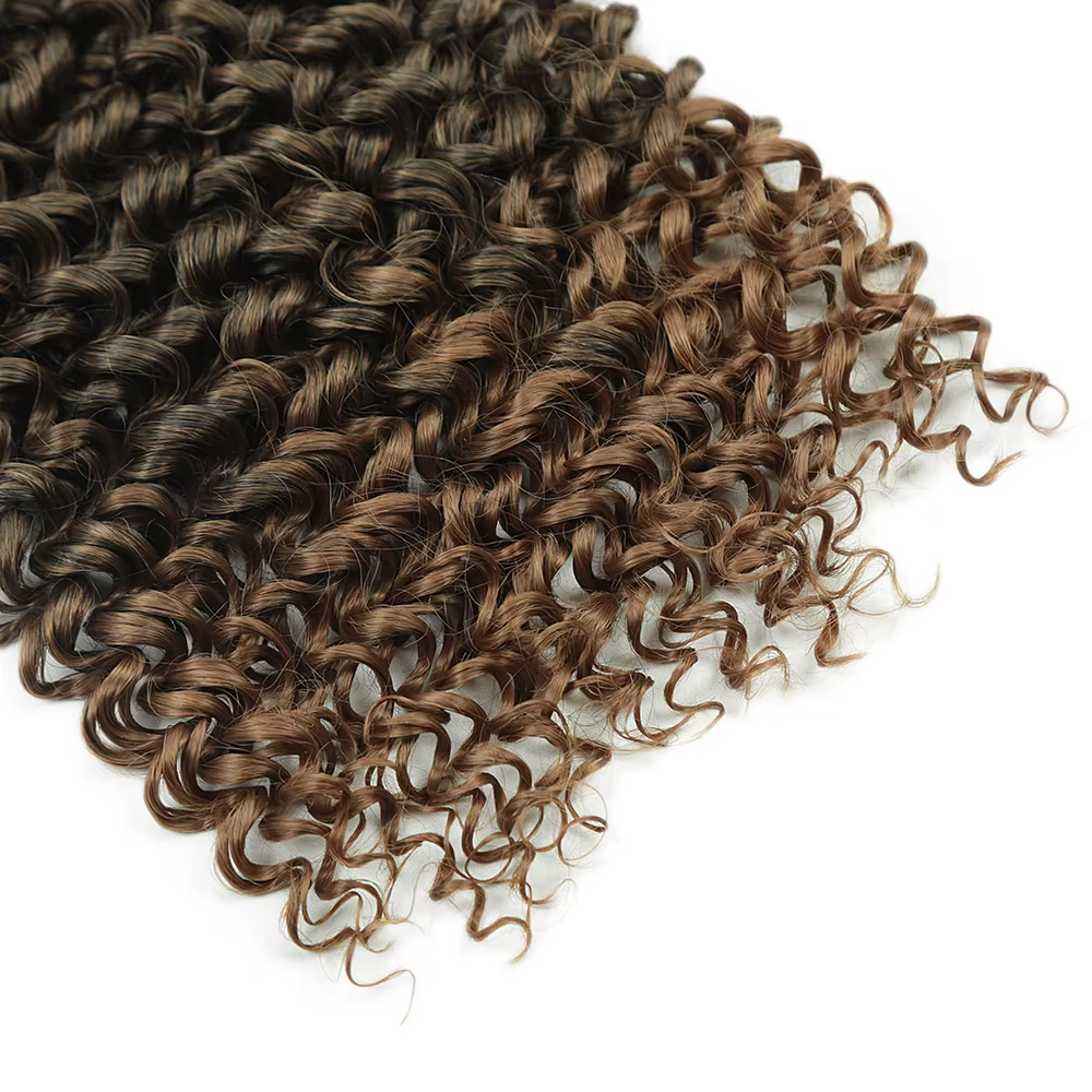 Cerise Curl cheveux 10 pouces synthétique tressage