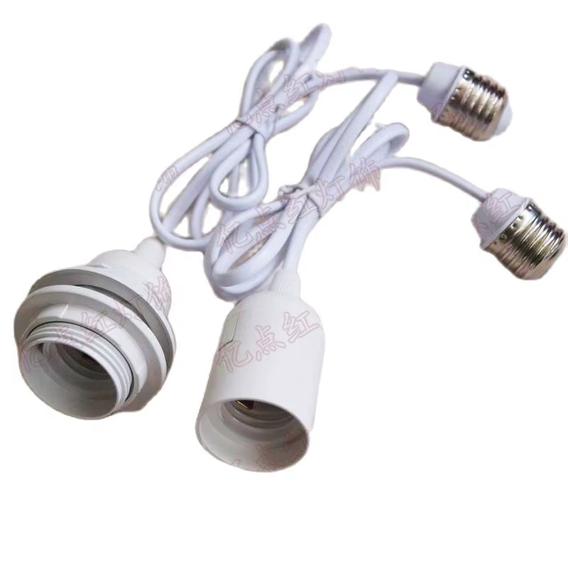 Adaptateur de douille de lumière à vis, rallonge, support de lampe, abat-jour, fil de confrontation, Abrters de connexion, Grotte E26 douille e27 socle lumineux led douille ampoule e27 douilles e27 la