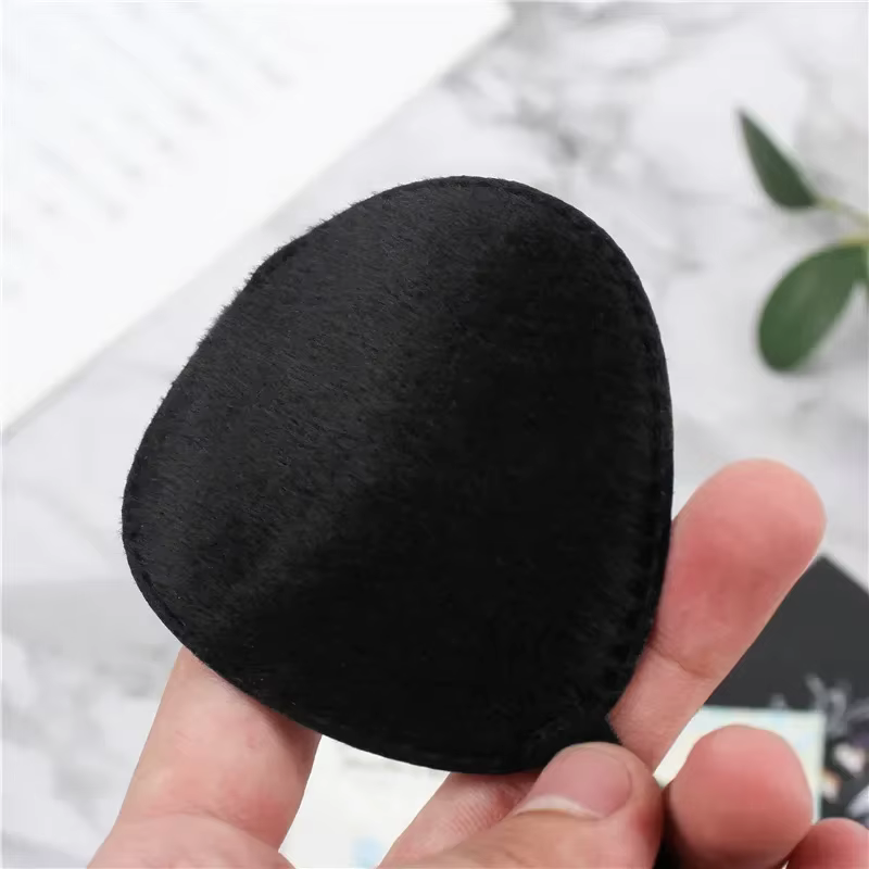 Himeno perruque tronçonneuse homme noir court moelleux couches cheveux synthétiques avec yeux Patch résistant à la chaleur Costume fête jouer