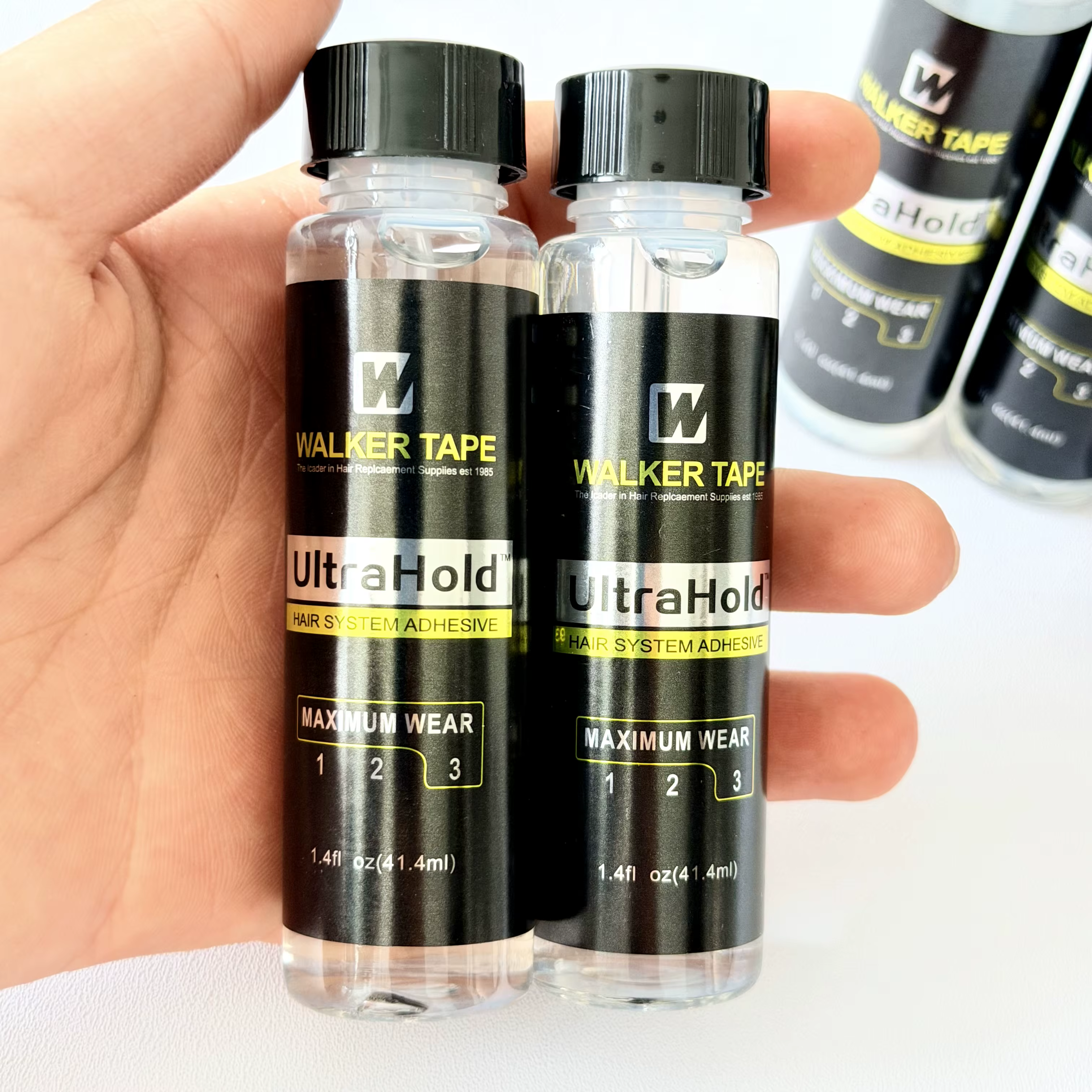 Colle Ultra Forte pour Perruques et Prothèses Capillaires – Adhésif Invisible et Imperméable