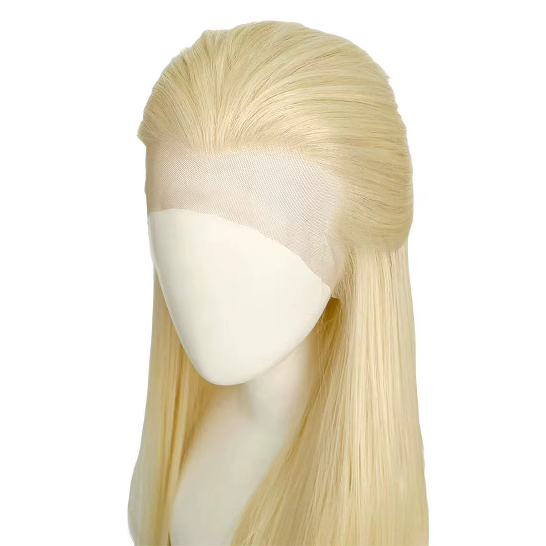 Perruque Lace Front Wig synthétique Blonde 613 pour hommes