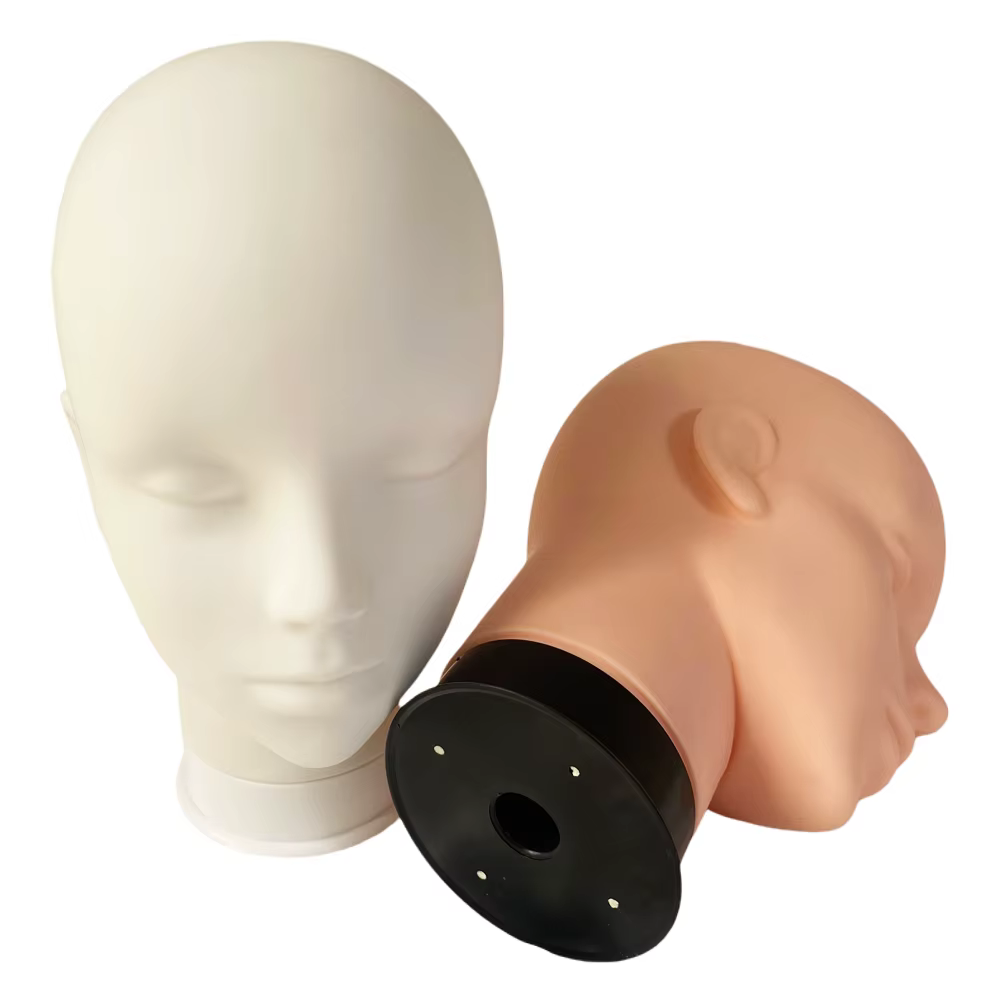 Tête de mannequin pour perruques