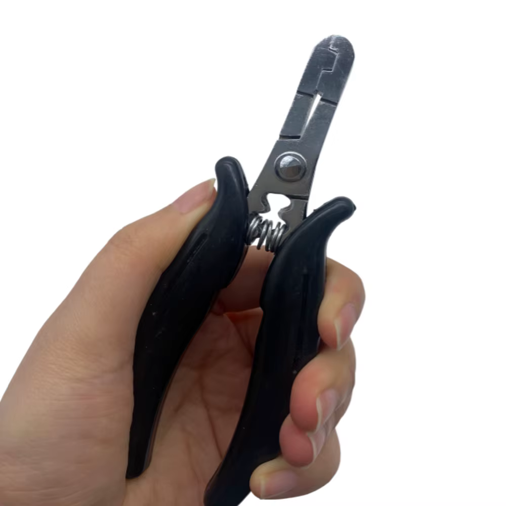 Pince à kératine de 6 mm pour extensions capillaires