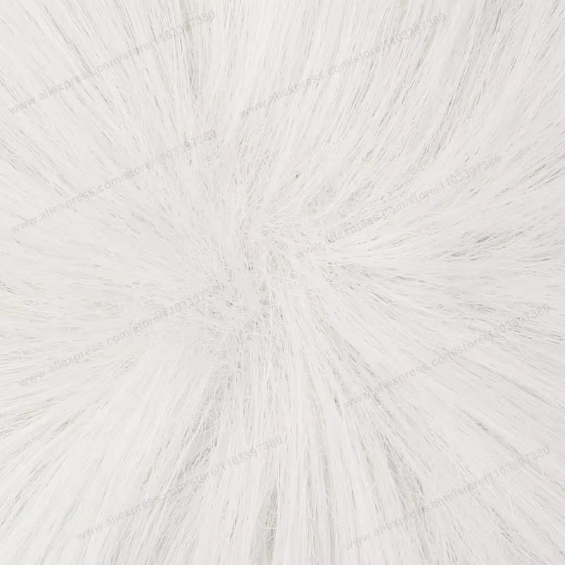 Kaneki Ken Cosplay perruque 30 cm court argent blanc homme cheveux Anime résistant à la chaleur perruques synthétiques