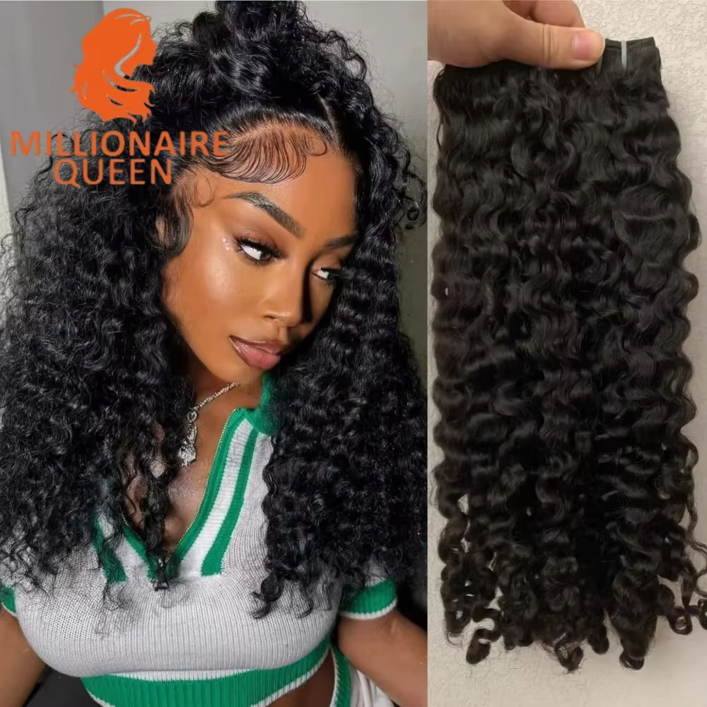 3C4A Birman cheveux bouclés paquets vierge