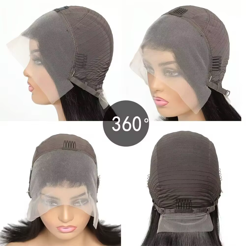 Perruque Lace Front Wig naturelle transparente