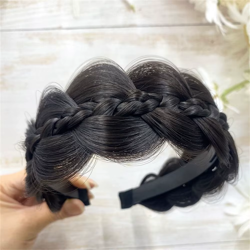 Perruque tressée torsadée pour femme et fille