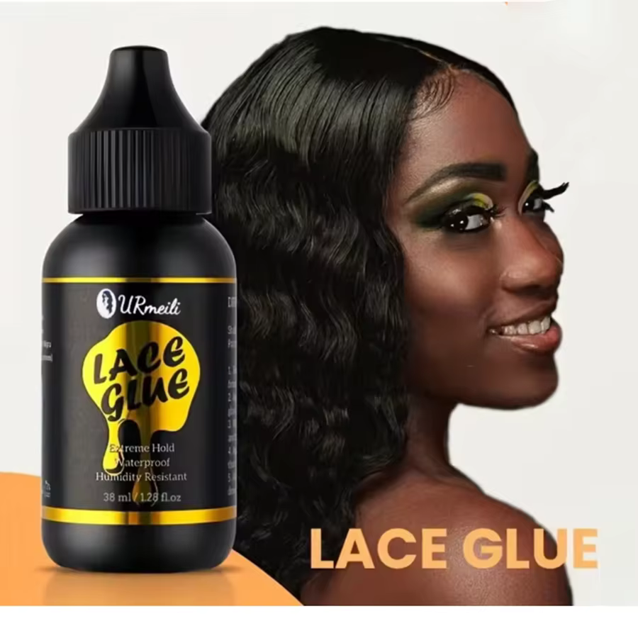 Kit d'installation de perruque en dentelle 4 pièces avec spray de fusion