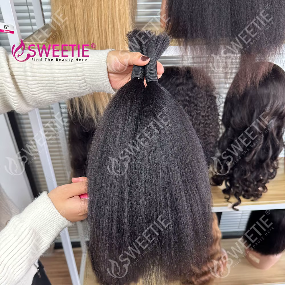 Extensions de cheveux humains en vrac