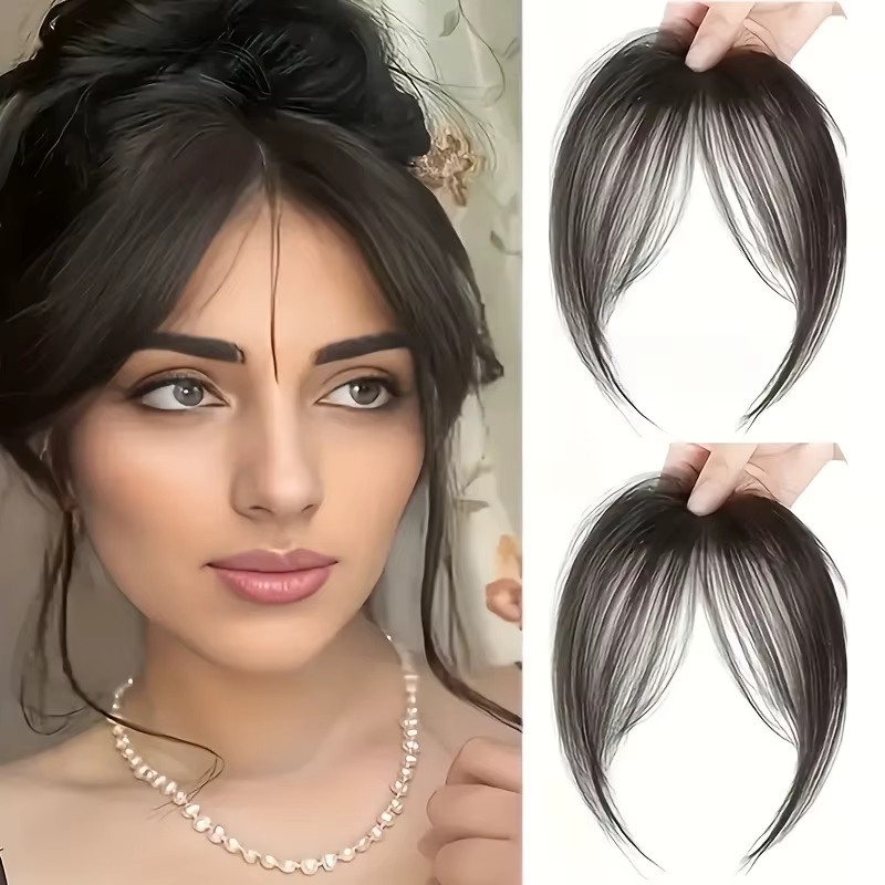 1 paquet de postiche bang pour femme