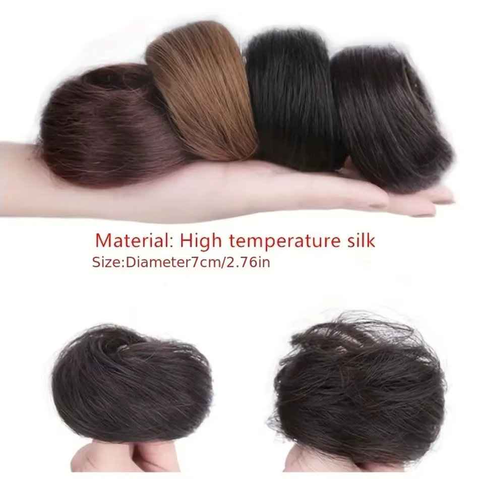 Perruque Updo synthétique facile à porter