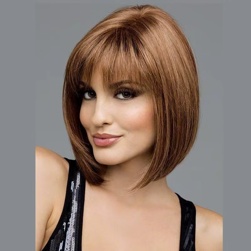 Extensions de cheveux synthétiques élégantes à usage quotidien pour femmes