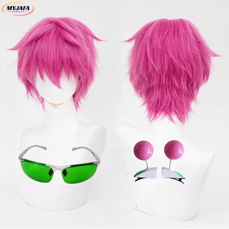 Perruque de Cosplay Saiki Kusuo de haute qualité