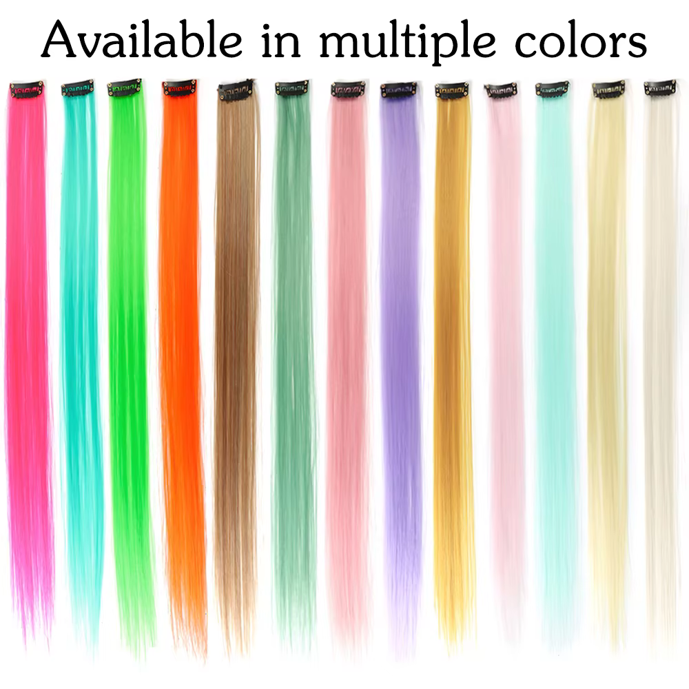 LANSA Extensions de cheveux synthétiques avec Clips