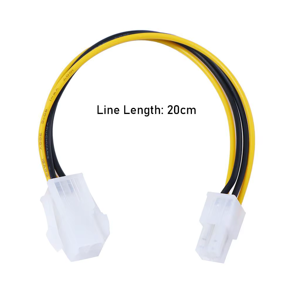 Câble d'extension d'alimentation pour adaptateur, connecteur de câble d'alimentation, rallonge de câble d'alimentation pour bloc d'alimentation
