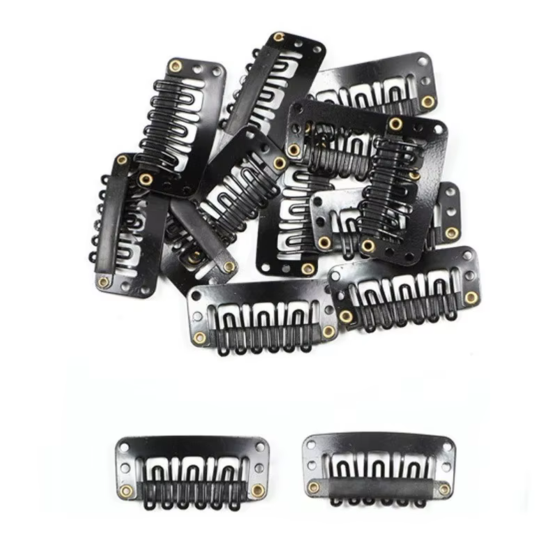 Clips pour extensions de cheveux 2.3/2.8/3.2cm