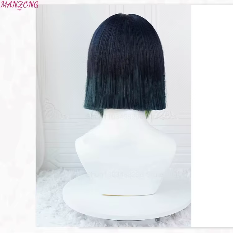 Perruque de Cosplay Tighnari pour Femme