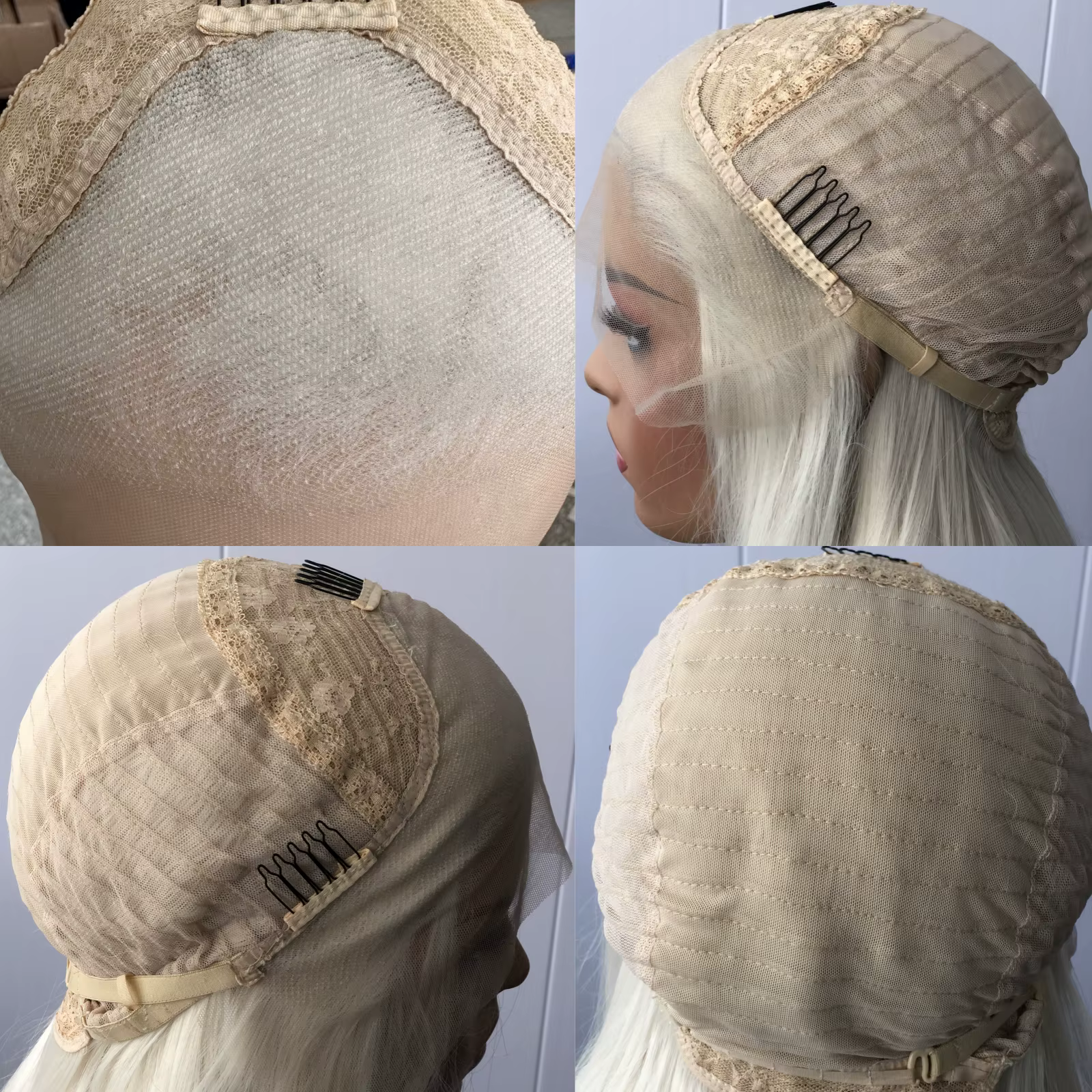 Perruque Bob Lace Front Synthétique Naturelle Ondulée pour Femme