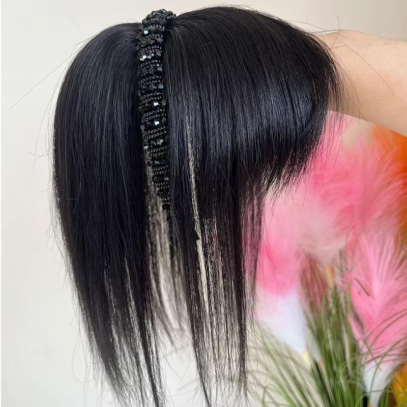 Bandeau de cheveux humains instantanés