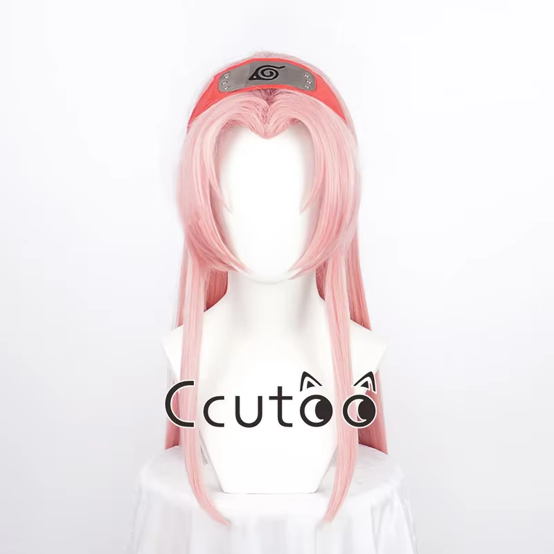 Perruque de Cosplay Haruno Sakura