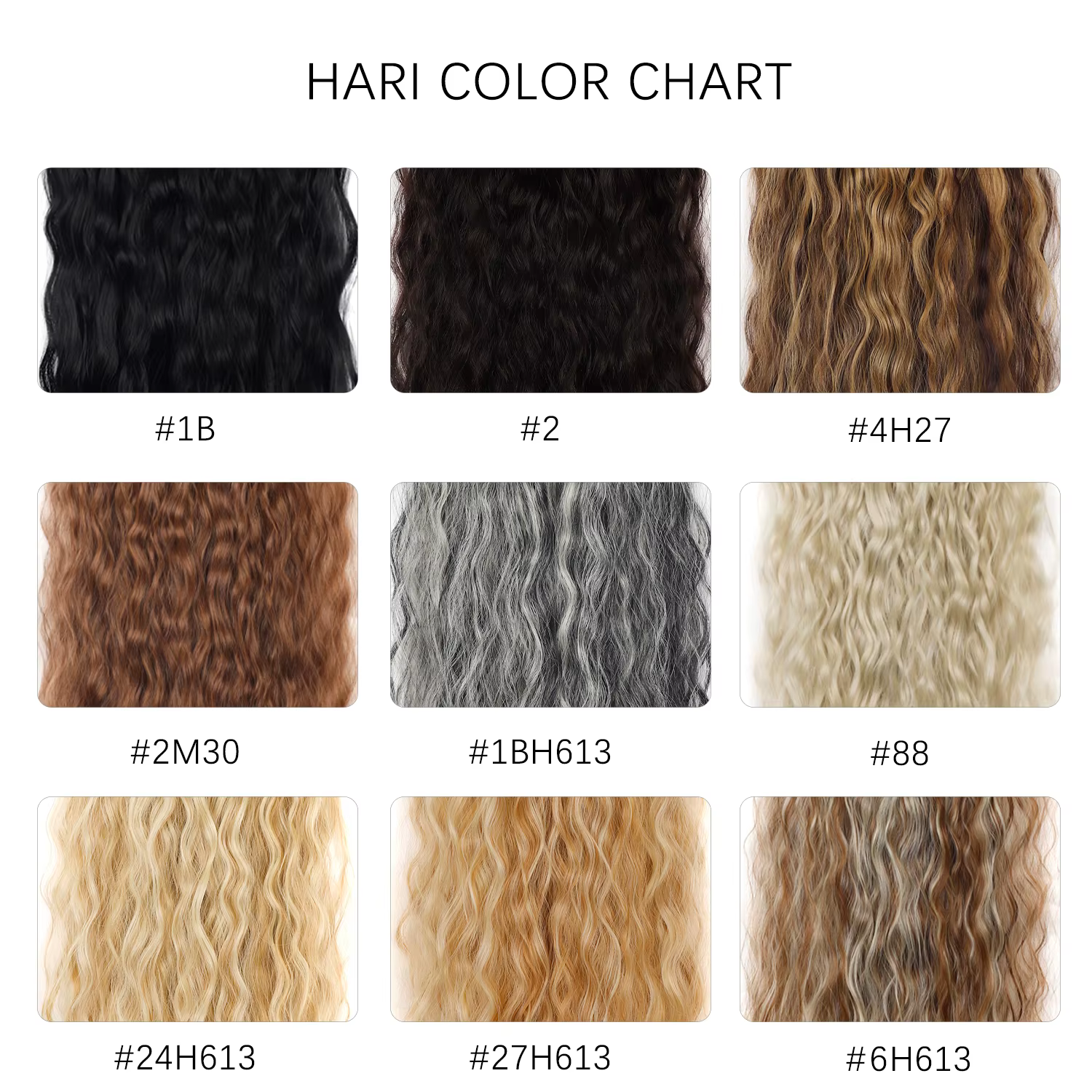 Extensions de cheveux synthétiques à clipser pour femmes et filles
