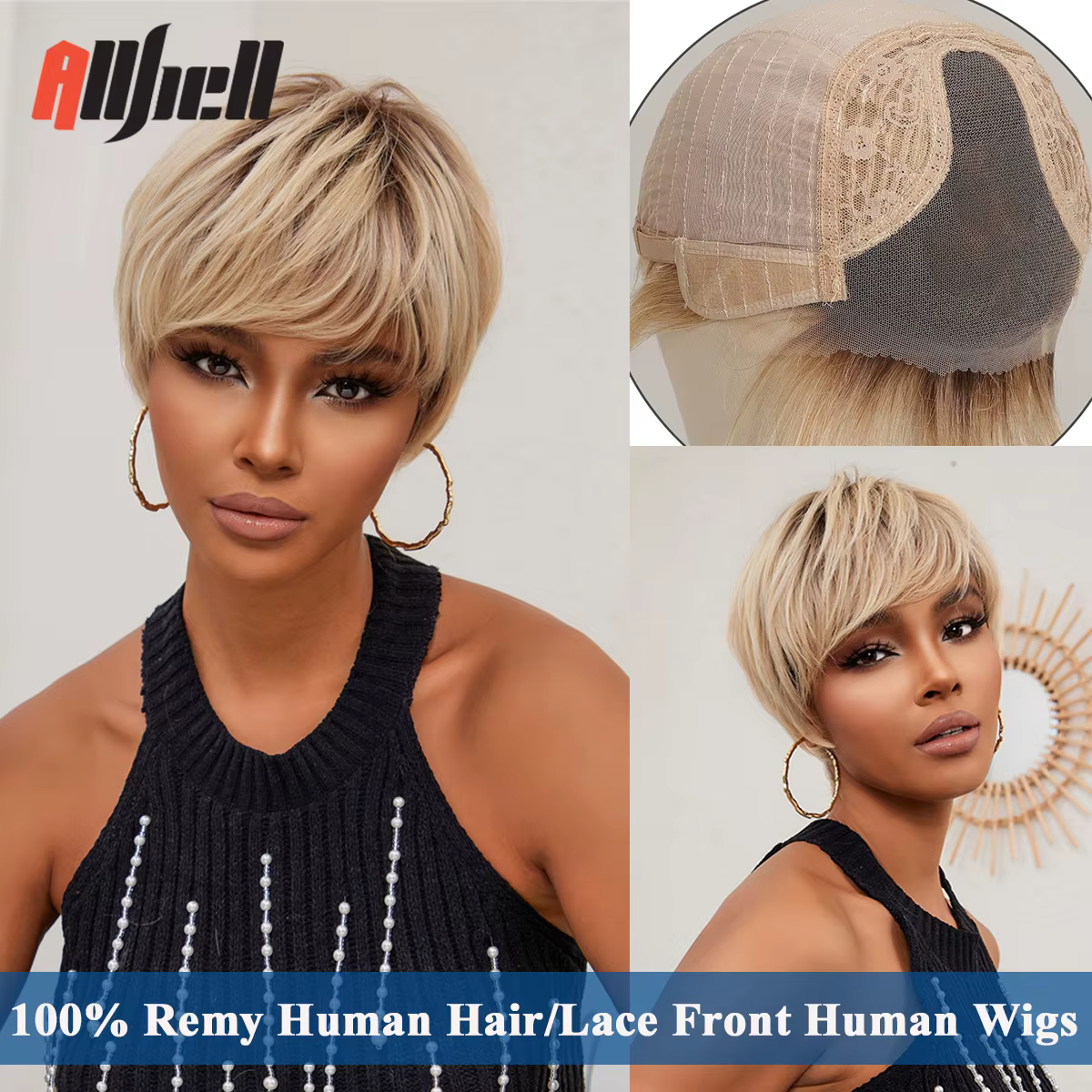 Perruque Lace Front Wig 100% naturelle Remy