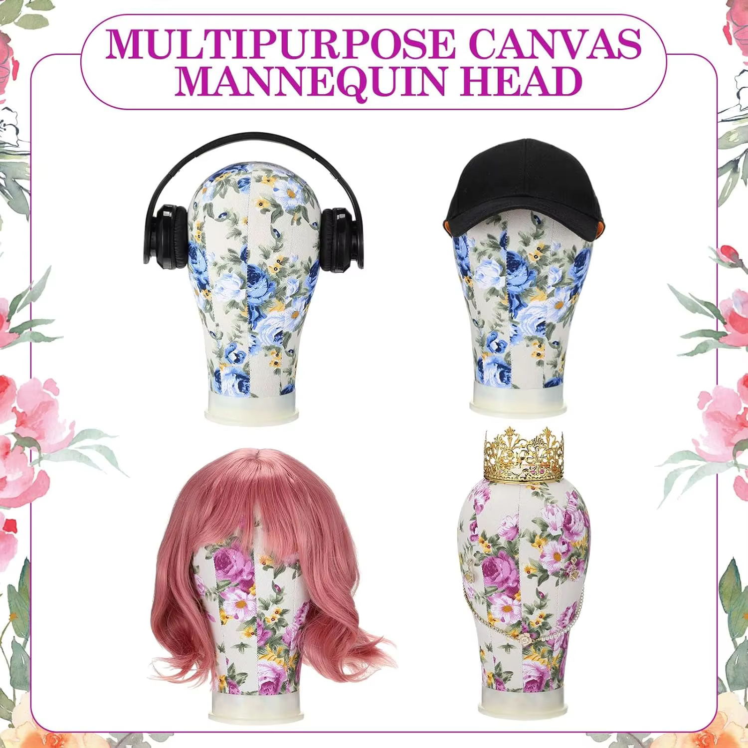 Tête de Mannequin pour perruques