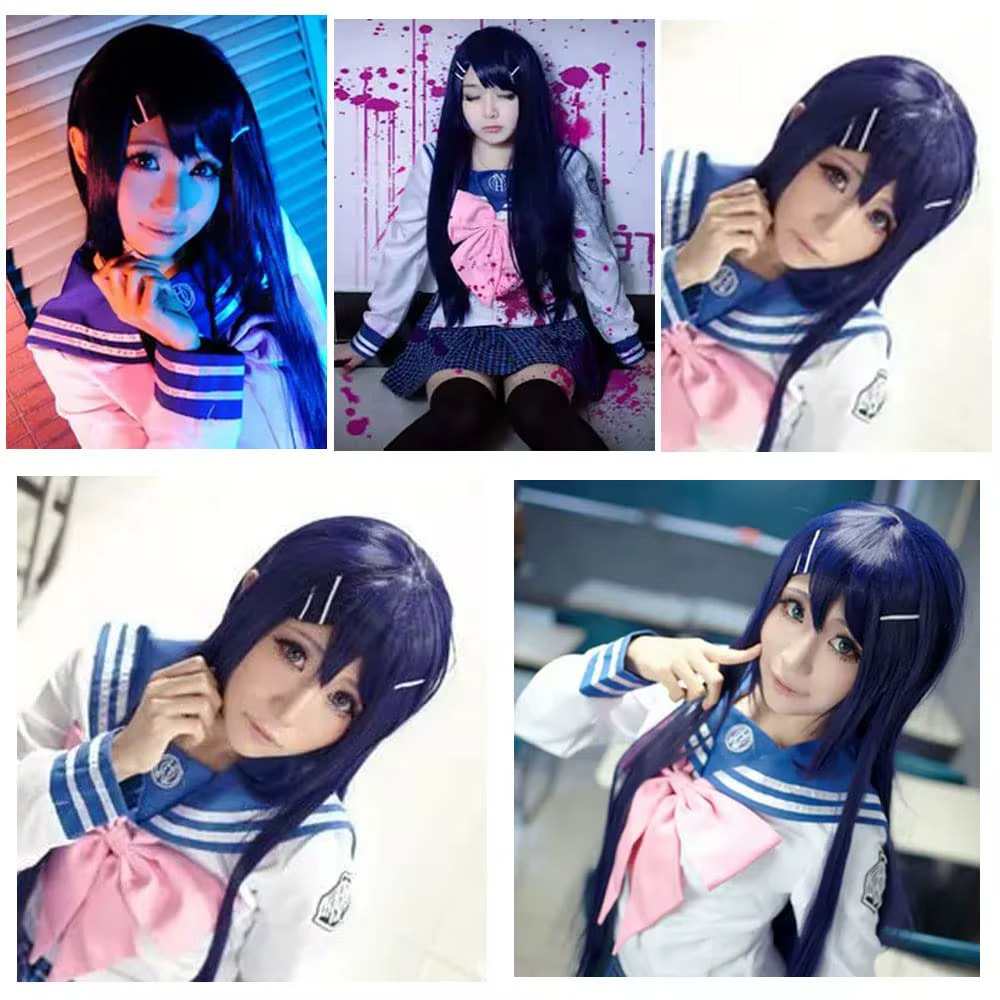 Love Live! Anime, Amour en direct! Umi Macoda-Perruque de Cosplay Rick Play