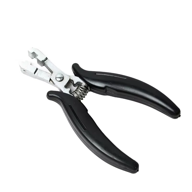 Pince à épiler pr-collée à la kératine pour extensions de cheveux
