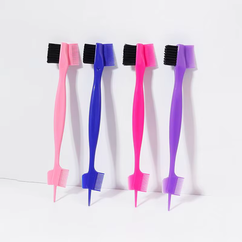 Brosse de contrôle des bords pour peigner et couper les cheveux des femmes