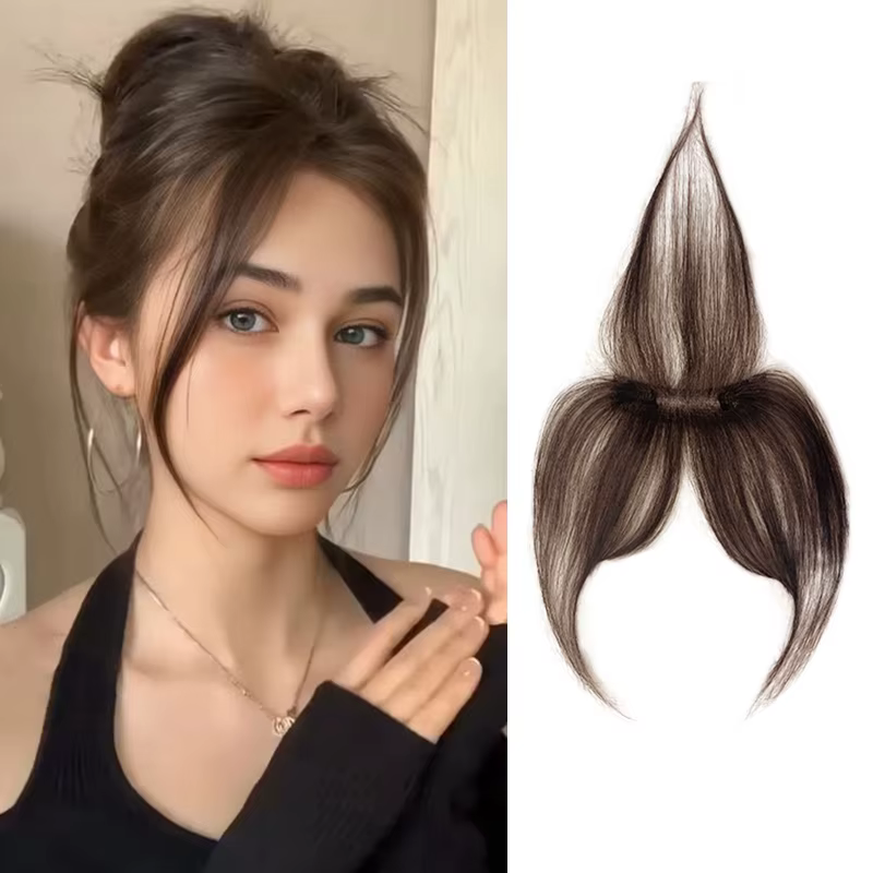 Franges frontales naturelles pour femmes
