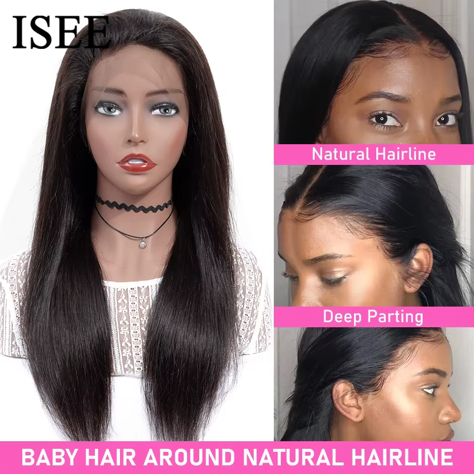 Perruque Full Lace Front Wig naturelle lisse