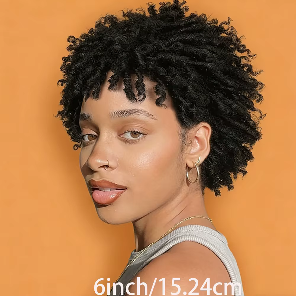Perruque Lace Front Wig 100% naturelle bouclée