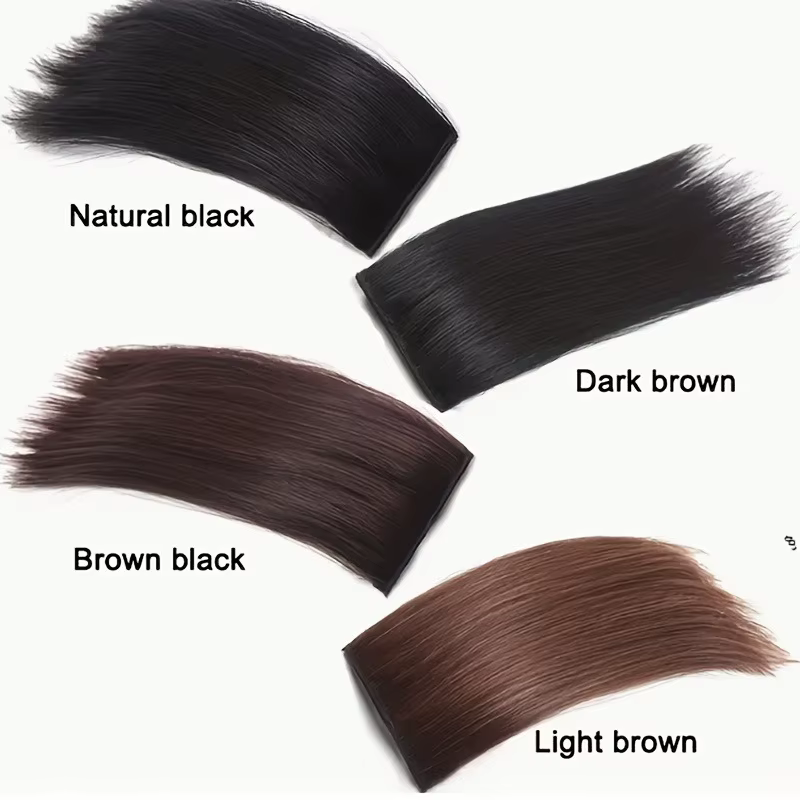 Extensions capillaires synthétiques à clipser de 10 cm