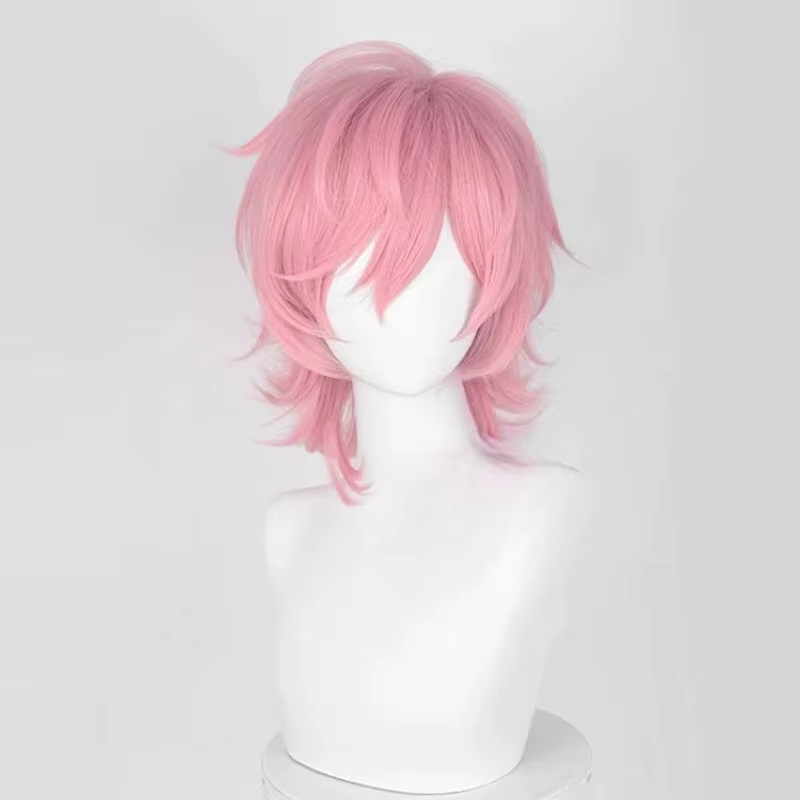Perruque de cosplay de personnage Yuri Demi-Human Anime - Courte